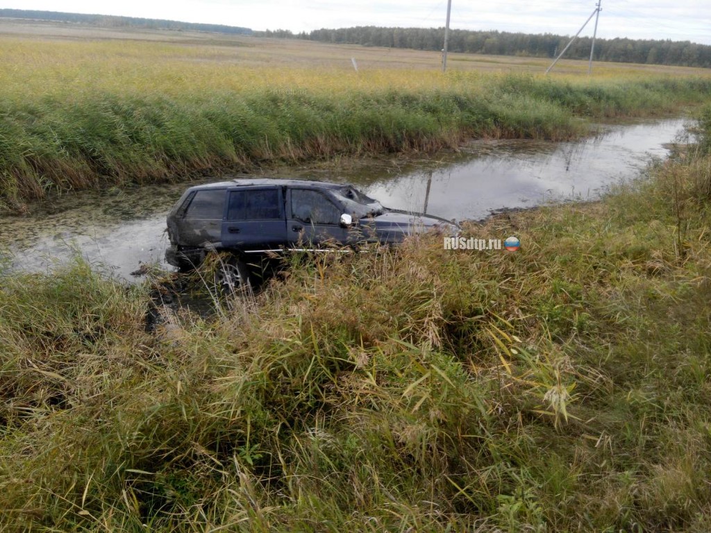 В Челябинской области пассажир захлебнулся в перевернувшейся машине