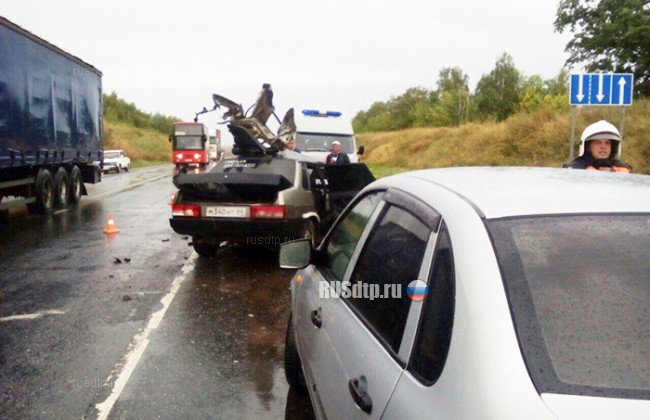 В Саратовской области при столкновении трех «ВАЗов» погиб человек