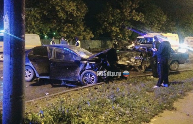 В Пензе пьяный водитель врезался в две машины. Пострадали 5 человек
