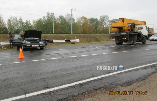 В Беларуси погиб водитель Фольксвагена