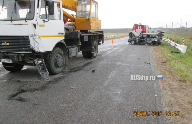 В Беларуси погиб водитель Фольксвагена