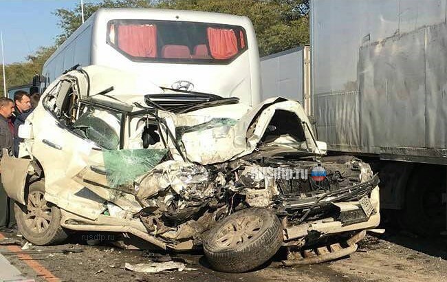 В Ростовской области столкнулись 14 автомобилей