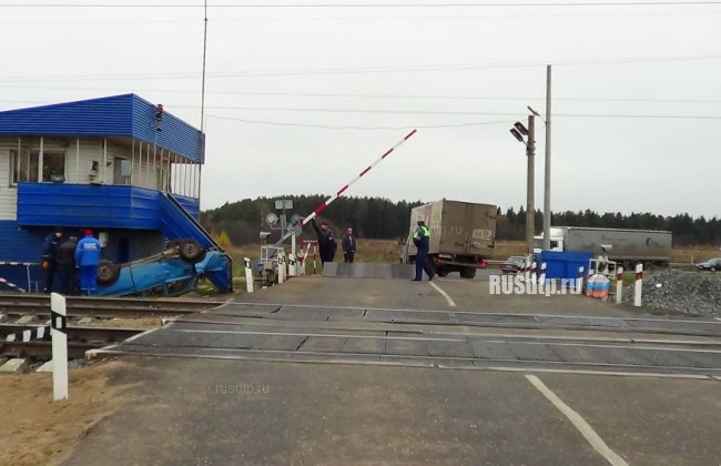 Во Владимирской области поезд «Ярославль – Москва» столкнулся с автомобилем