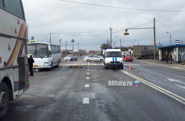 В Волгоградской области автобус насмерть сбил трёх девочек