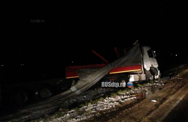 В Беларуси погиб дальнобойщик