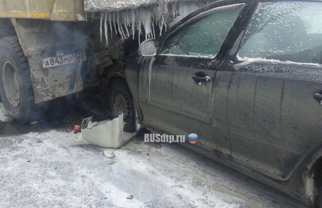 10 автомобилей столкнулись на «путинском» мосту в Красноярске