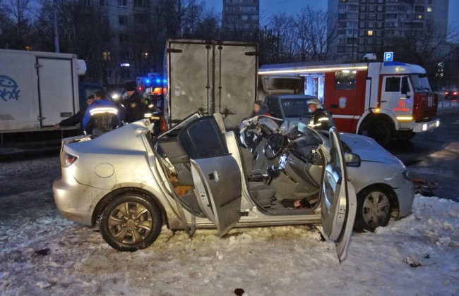 В ДТП на северо-востоке Москвы пострадали 3 человека
