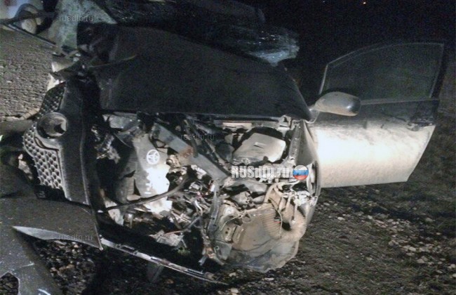 В Башкирии лишенный прав водитель «Тойоты» погиб в ДТП с «Лада Веста»