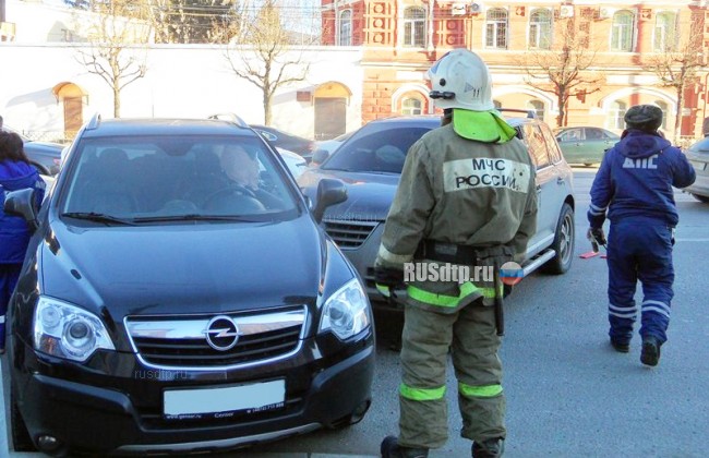 В Туле в ДТП пострадали чиновники правительства Тульской области