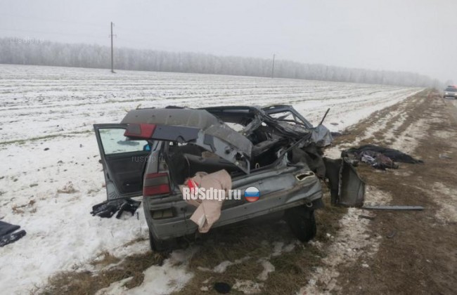 Семья из четырех человек попала в смертельное ДТП в Орловской области