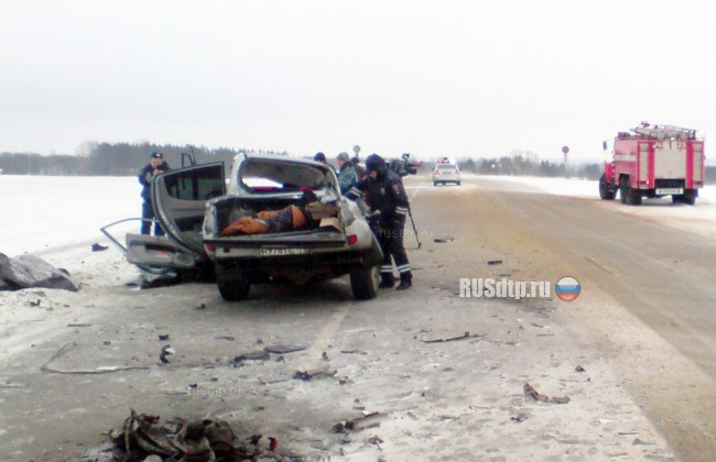 Два человека погибли в ДТП с двумя фурами и легковым автомобилем в Орловской области