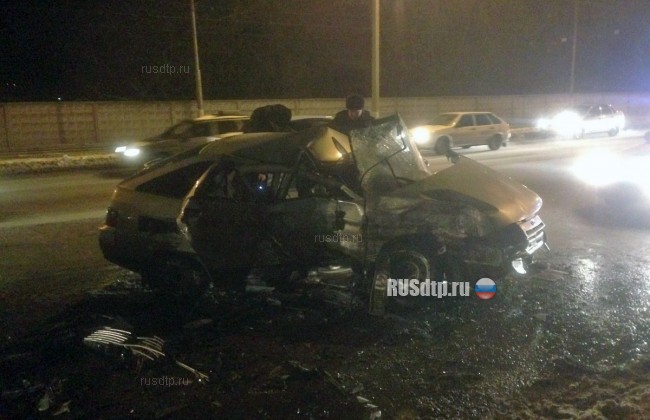 На улице Кирова в Ульяновске в тройном ДТП погиб водитель ВАЗа