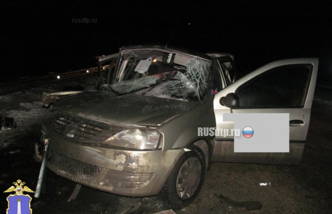 Пассажир Рено погиб в результате ДТП в Ульяновской области
