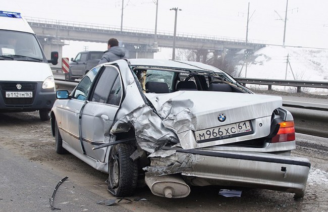 Более 20 автомобилей столкнулись на трассе Ростов-на-Дону – Батайск
