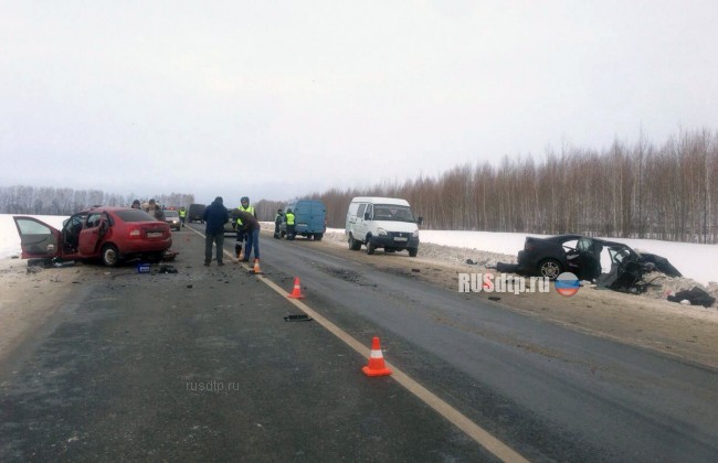 В Ульяновской области в ДТП погибли четыре человека