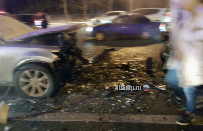 Один человек погиб в ДТП с участием Infiniti и Suzuki на Кутузовском проспекте
