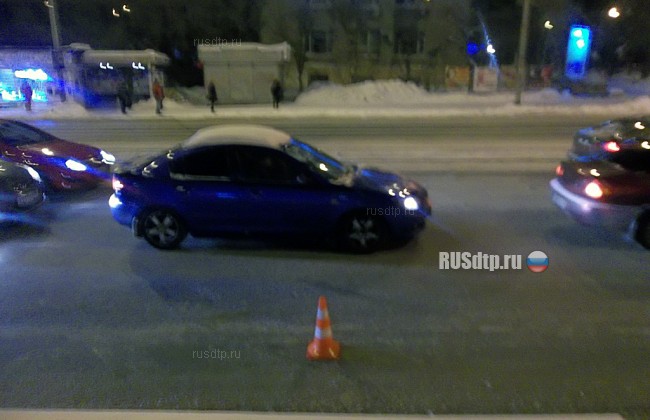 В Екатеринбурге подросток сломал голень, попав под колеса «Мерседеса». Видео