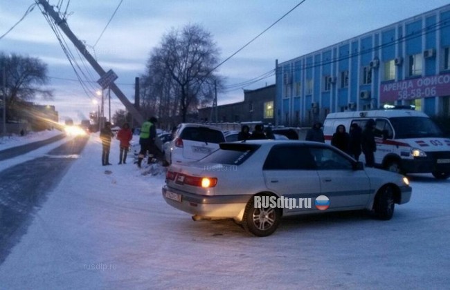 В Благовещенске сбили женщину