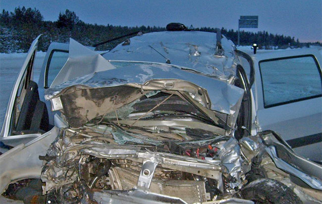 В Архангельской области невнимательность водителя КАМАЗа привела к гибели пяти человек