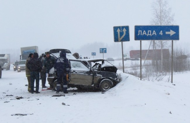 В Мордовии в ДТП с участием двух ВАЗов погибли три человека