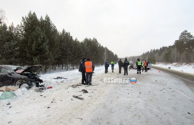 Женщина и 5-летний ребенок погибли в ДТП в Красноярском крае