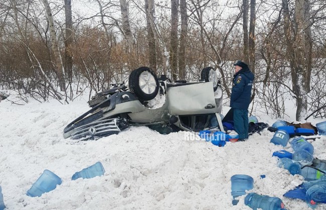 В Башкири в ДТП с участием Mitsubishi и Renault погиб водитель
