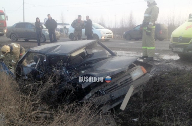 В Ярославле в результате ДТП погиб 23-летний пассажир «Лады»