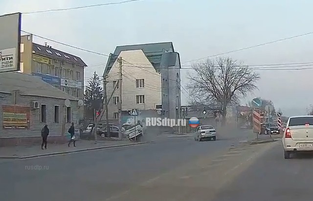 ДТП на улице Ткачева в Волгограде