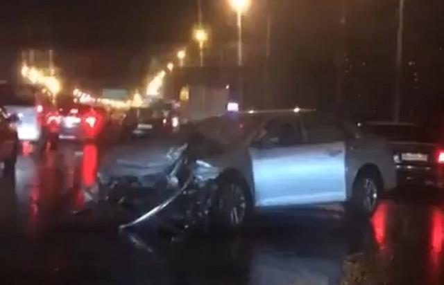 Пьяный водитель устроил массовое ДТП на Новорижском шоссе