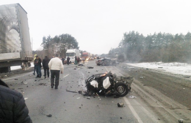 В Ульяновской области водитель и два пассажира «Джили» погибли под встречной фурой