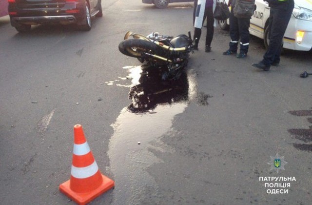 В Одессе в ДТП погиб мотоциклист