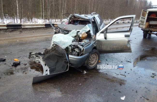 Женщина и мужчина погибли в результате ДТП в Вологодской области