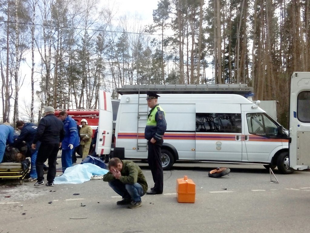 В Орловской области в ДТП погибли мотоциклист и пассажирка автомобиля