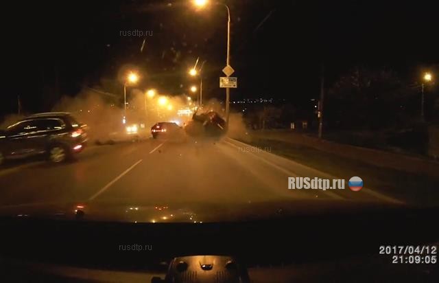 Видео с моментом смертельного ДТП в Новочеркасске появилось в сети