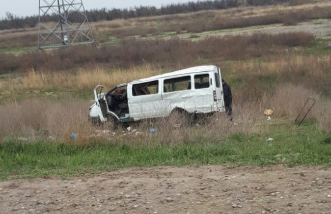 В Астрахани в ДТП с участием «маршрутки» и автобуса пострадали 8 человек