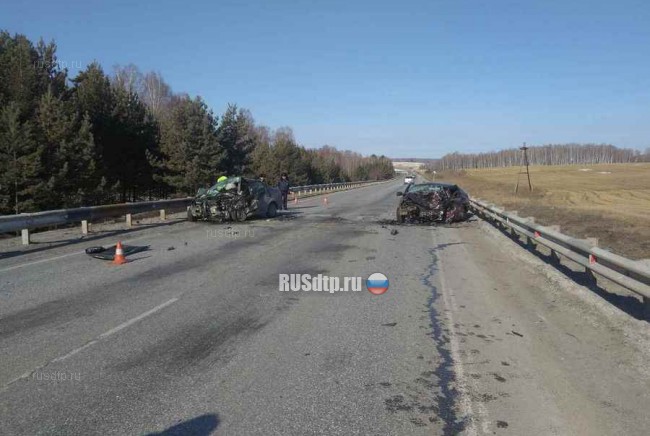 Трое погибли при столкновении трех автомобилей на трассе «Сибирь» в Уярском районе