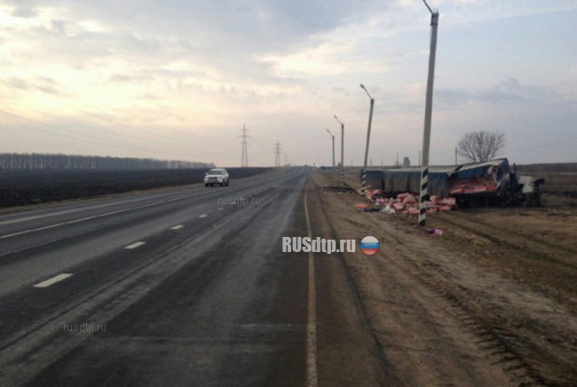 Автобус и грузовик столкнулись в Рязанской области. Двое погибли