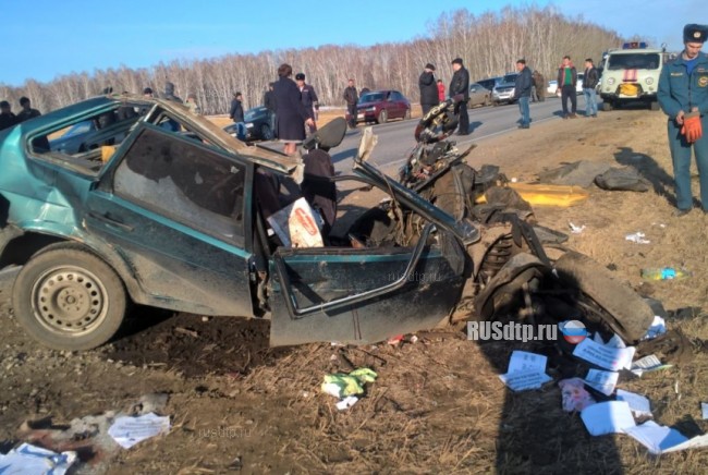 Дорожная авария в Омской области унесла четыре жизни