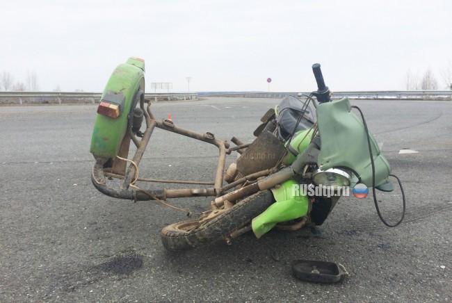 Водитель и пассажир мотоцикла погибли в ДТП на трассе в Удмуртии