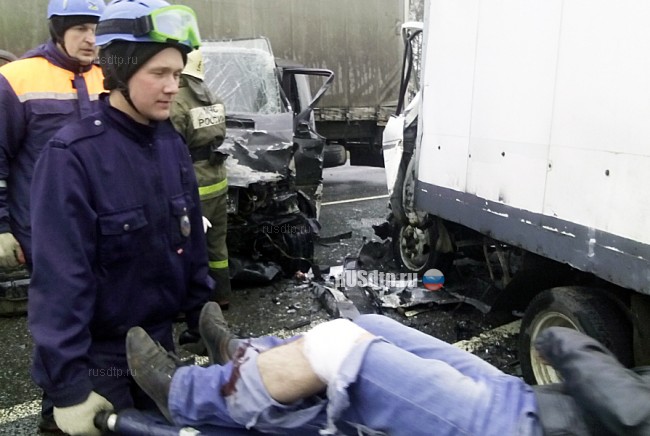 В Брянской области в массовом ДТП пострадали 9 человек