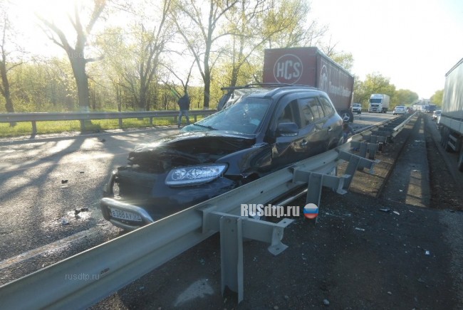 Пассажир Hyundai погиб в ДТП под Армавиром