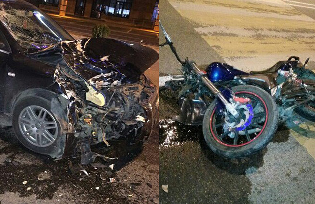 В Краснодаре в ДТП насмерть разбились байкер и его пассажирка