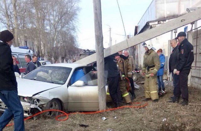 Серьезная авария в Николаевске-на-Амуре
