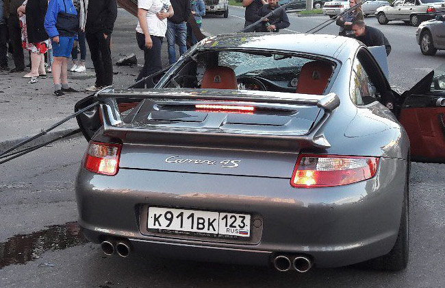 В ДТП с участием «Porsche Carrera» произошло в Ростове-на-Дону
