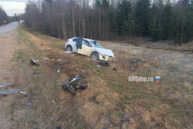 На автодороге Торжок – Осташков в ДТП погибли мужчина и беременная женщина