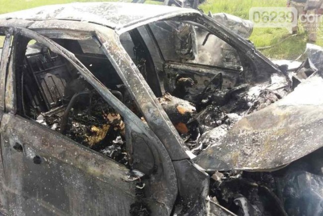 Оба водителя и пассажир погибли на автодороге в Донецкой области