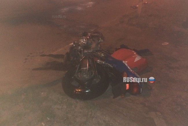 Мотоциклист погиб в ночном ДТП в Иванове