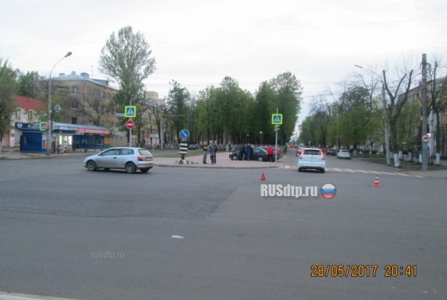 В Ярославле столкнулись «Honda Civic» и мотоцикл «Suzuki»