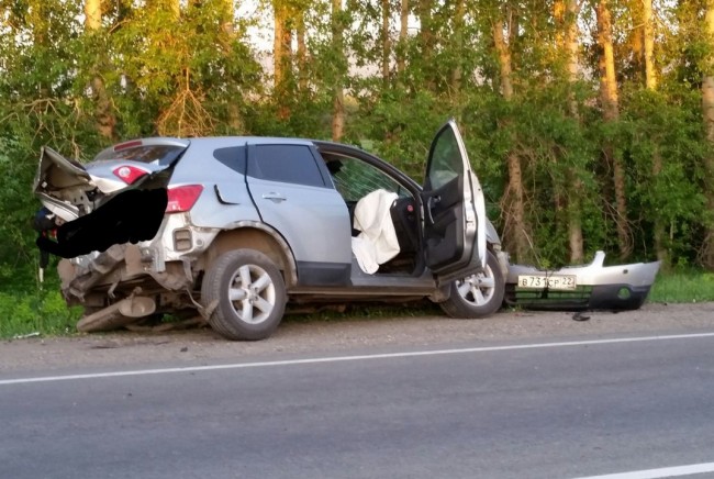 На Алтае водитель «Ниссана» погиб, грубо нарушив ПДД