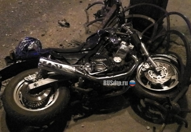 В Тюмени в ДТП погиб мотоциклист